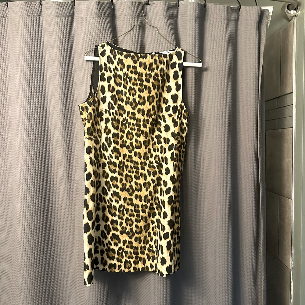 Zara Leopard Mini Dress